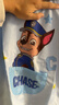 汪汪队立大功（PAW PATROL）儿童罩衣防水画画衣围裙吃饭围兜长袖幼儿园反穿衣1161蓝色M 实拍图