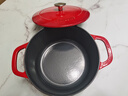 双立人（ZWILLING）珐琅锅铸铁锅汤锅圆形炖锅煲汤锅炖肉锅燃气电磁炉通用 红色24cm 实拍图