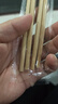 美丽雅一次性筷子碳化100双 独立包装加长家用方便火锅竹筷子 实拍图