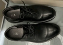海澜之家HLA皮鞋男秋冬英伦头层牛皮鞋子男士正装商务休闲鞋男 T342黑色42 实拍图