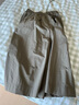 优衣库女装休闲裙裤/七分裤裤子尼龙479399 56 橄榄色 L /160/72A 实拍图