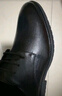 卡帝乐鳄鱼（CARTELO）男士皮鞋商务正装鞋男软皮耐磨透气皮鞋男9611 黑色增高款 42 实拍图