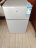 奥克斯（AUX）家用双门迷你小型冰箱 冷藏冷冻保鲜小冰箱 宿舍租房节能电冰箱 【国家补贴】BCD-24K118 基础款 银色 实拍图
