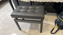 sanpuliSanpuli单人双人实木烤漆钢琴凳电钢琴凳升降钢琴凳带书箱升降凳 亚光 Q10单人升降 黑色 实拍图
