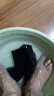 京东京造【纯棉100%】6双男式中筒袜10A抗菌休闲商务透气袜子男 黑灰 实拍图