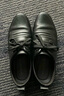 红蜻蜓男鞋平底秋冬牛皮休闲鞋男圆头商务正装皮鞋男WTA306871黑色41 实拍图
