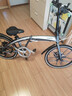 HITO 德国品牌 22寸折叠自行车超轻便携单车男女成人亲子车变速公路车 【22寸】一体轮钛色 22英寸 实拍图