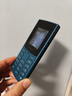 NOKIA新105 4G 全网通移动联通电信 老人老年按键直板学生儿童备用戒网手机 双卡双待  蓝色 实拍图