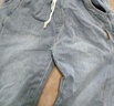 真维斯牛仔裤男秋冬季新款美式复古潮流男裤直筒宽松紧腰阔腿休闲裤子男 复古蓝 L 码(105-120斤) 卡码拍大 实拍图
