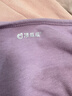 顶瓜瓜顶呱呱秋衣秋裤女纯棉抗菌情侣190g薄款保暖内衣套装女萱草紫165 实拍图