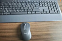 罗技（Logitech）MK650无线蓝牙键鼠套装 商务办公键鼠套装 办公鼠标键盘 静音鼠标 全尺寸设计 优选系列 黑灰色 实拍图