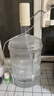 拜杰纯净水桶 食品级PC水桶桶装水桶 矿泉水桶饮水机空桶手提饮水桶 黑盖11.3L 实拍图