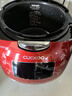 福库（CUCKOO）饭煲韩国原装进口打铁名匠内胆IH加热智能预约多功能高压力饭煲小红贝5L 4-5人CRP-HU1058SK/H 实拍图