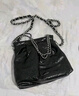CHARLES&KEITH子母链条大容量流浪包托特包单肩斜挎包女包生日礼物CK2-40671449 【L号】Black黑色 L 实拍图