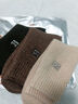 猫人3双装35%羊毛袜子男士袜子男冬季加厚保暖袜男毛圈袜睡眠袜男 实拍图