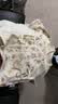 婧麒婴儿抱被豆豆绒包被初生新生儿包单秋冬保暖外出 微笑恐龙【秋冬加厚700g】 90*90 实拍图