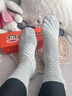 PAUL FRANK100%纯棉袜子男士中筒秋冬运动纯棉袜防臭10A抗菌吸汗透气6双礼盒 实拍图