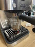 德龙（Delonghi）咖啡机 意式半自动家用15Bar泵压专业压力计 美式咖啡 快速加热技术 可调式奶泡 金属机身EM450.M 银色 小巧机身 稳定压力 定制杯量 自动关机 实拍图
