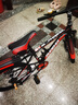 凤凰（Phoenix）儿童自行车山地车男女学生脚踏车6-15岁童车 霸道 黑红色 20寸 实拍图