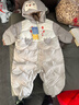 巴拉巴拉婴儿羽绒服冬季连体衣男女童爬服萌200424120206 实拍图