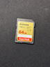 闪迪（SanDisk）64GB SD内存卡 4K V30 U3 C10 相机存储卡 读速170MB/s 写速80MB/s 高速连拍 微单/单反相机 实拍图