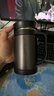 乐扣乐扣（LOCK&LOCK）真空保温杯不锈钢商务带手柄水杯子400ml黑色LHC4030B 实拍图