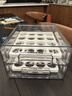 乐扣乐扣（LOCK&LOCK）抽屉式冰箱收纳盒保鲜盒食品级水果盒鸡蛋盒厨房收纳蔬菜冷冻盒 双层鸡蛋收纳盒【单个装】 实拍图
