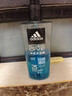 阿迪达斯 （adidas）男士沐浴露洗发洁面三合一600ml 持久留香控油清爽游泳去氯 实拍图