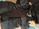 京东京造【进口极寒95鹅绒服】羽绒服男外套女冬季新款中长款 曜石黑 XL 实拍图
