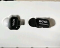 BOYA 博雅麦克风mini 2无线领夹麦克风手机直播收音麦 夹领式AI智能降噪迷你话筒户外拍摄收音器一拖一 实拍图