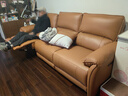 芝华仕（CHEERS）头等舱贵族皮沙发奶油风电动功能芝华士慵懒小象11323橙三双 实拍图