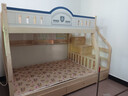 圣伯顿【免费安装】儿童上下床实木高低床双层床上下铺床两层木床子母床 梯柜+书架+双抽+床垫 上110下130 实拍图