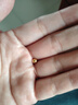 喜上眉梢喜饰黄金古法金珠999足金散珠硬金光面磨砂转运珠路路通圣诞礼物 4mm 重版光珠单颗0.2g 实拍图