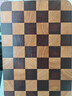 炊大皇家用切菜板砧板乌檀木橡胶木主厨棋盘格菜板38*26.5*2.5cm 实拍图