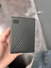 西部数据（WD）5TB 移动硬盘 USB3.0 My Passport随行版2.5英寸 黑 机械硬盘 笔记本电脑外接 大容量加密存储 实拍图