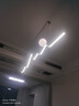 惠普餐厅灯led普瑞护眼吧台餐桌吊灯北欧奶油风中山灯具包安装 实拍图