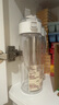 无印良品（MUJI）共聚酯 便携水杯高颜值透明水杯运动水杯 透明 550ml 实拍图