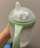 爱咔威（igroway）硅胶鸭嘴杯IKV婴幼儿水杯吸管杯4个月大宝宝开学学饮杯 160ml 绿 实拍图