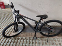 千里达（TRINX）M985山地自行车禧玛诺21速油压碟刹男女学生成人通勤上学上班单车 暮云灰- 21速 27.5*15寸 推荐:150-170cm左右 实拍图