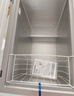 美菱（MeiLing）201升单温家用冰柜减霜直冷定频一级能效-35°深冷机械控温彩钢面板冷柜BC/BD-201DT白国家补贴 实拍图