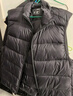 京东京造【零压系列】轻薄羽绒服男外套冬季 防钻绒马甲背心男 曜石黑M 实拍图