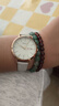 聚利时（Julius）手表女韩版时尚学生女生大表盘日历星期石英女士手表白色JA-1381A 实拍图