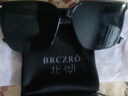 北彻（BRCZRO）墨镜女款偏光太阳镜男士眼镜防强光防紫外线明星达人街拍开车旅行 623黑框黑灰片（偏光款） 实拍图