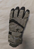 目丸保暖手套男女户外冬天骑行防寒风加绒厚触屏女防水冬季棉滑雪手套 9#深灰色 深度暖手套-男款 实拍图
