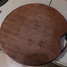 美厨（MAXCOOK）乌檀木砧板切菜板 圆形案板剁肉墩家用加厚实木粘板 大号36*3cm 实拍图