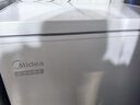 美的（Midea）专利减霜80%非无霜小冰柜 家用冰柜家用小型冷柜大容量一级能效美的冰柜以旧换新 【203KMB】可囤280斤肉 203L 实拍图