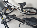 喜德盛山地自行车黑客500 X6铝合金车架27.5大轮径 油压碟刹24速变速 26款深灰/白17(适合身高170-185cm） 实拍图