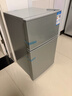 新飞冰箱小型租房用 一级能效冷 藏冷冻两用1-2人家用小冰箱 出租房双门电冰箱办公室两门 25年升级 58A118LS一级能效【高性价比】银 实拍图