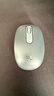 罗技（Logitech）M196 无线蓝牙鼠标 办公鼠标 笔记本商务办公家用 小巧便携 对称手型 石墨灰 实拍图