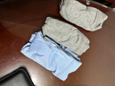 三枪内裤男【全棉高腰】高弹罗纹透气大码纯色爸爸男士三角裤3枚装 实拍图